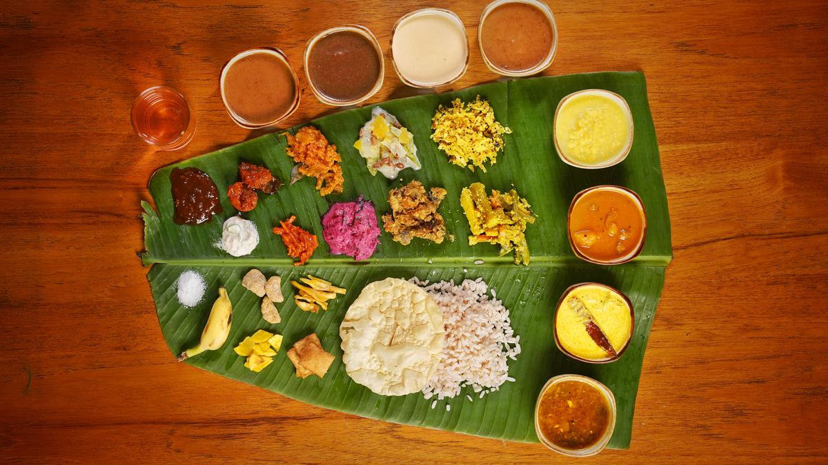 Onam sadhya online dishes list